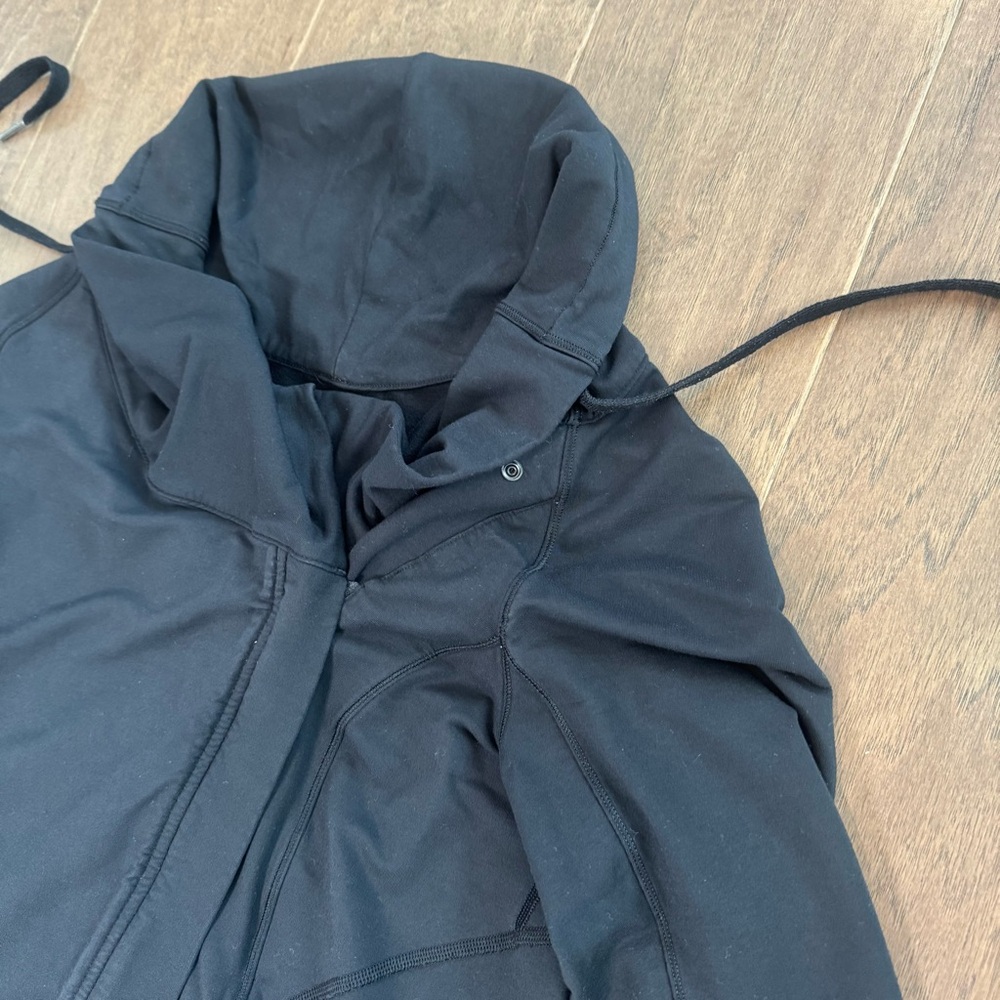 Lululemon Tunic-Length Cozy Black Jacket - Picture 11 of 16